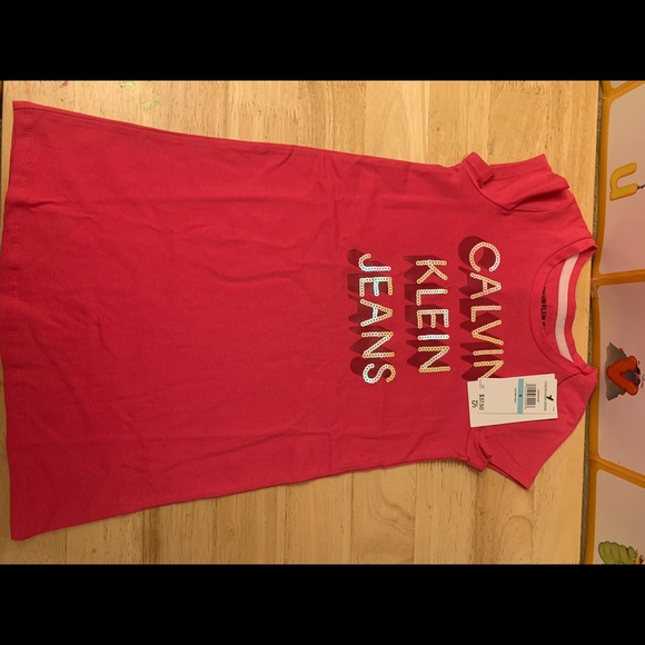 Girls Calvin Klein Dress 5 - Picture 2 of 4